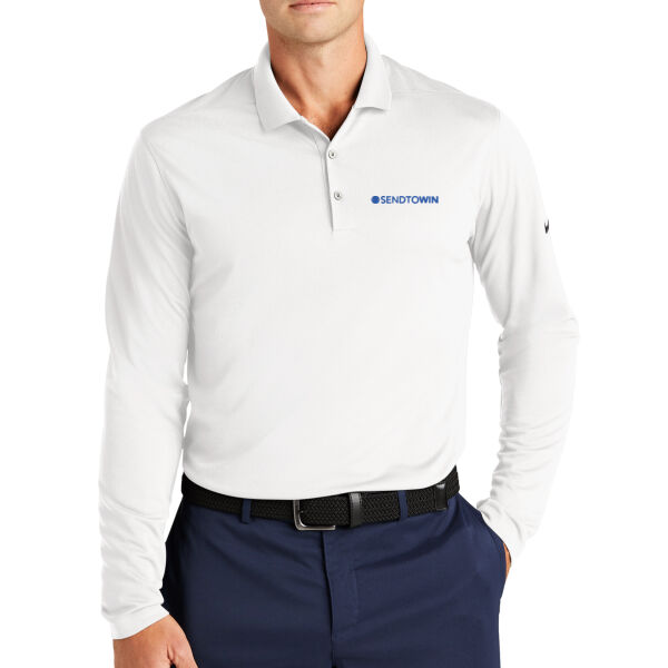   - Dri FIT Micro Pique 2.0 Long Sleeve Polo Thumbnail
