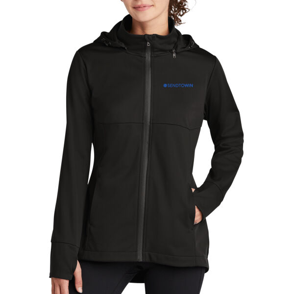   - Women's Hooded Soft Shell Jacket Thumbnail