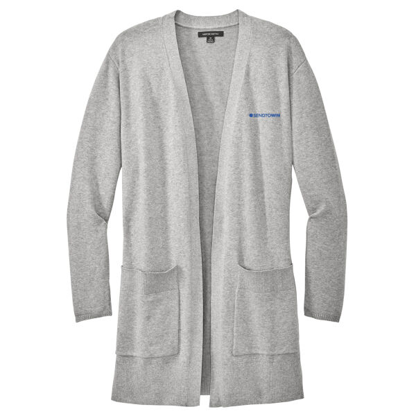   - Women's Open Front Cardigan Sweater Thumbnail