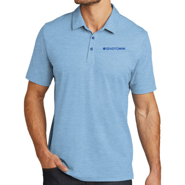   - Oceanside Heather Polo Thumbnail