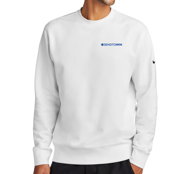   - Club Fleece Sleeve Swoosh Crew Thumbnail