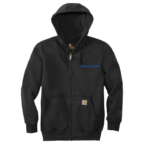   - Rain Defender ® Paxton Heavyweight Hooded Zip Front Sweatshirt Thumbnail