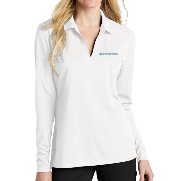   - Women's Dri FIT Micro Pique 2.0 Long Sleeve Polo Thumbnail